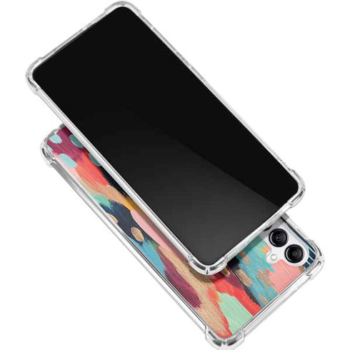 Color Melt by Etta Vee Gabb Phone 4 Clear Case